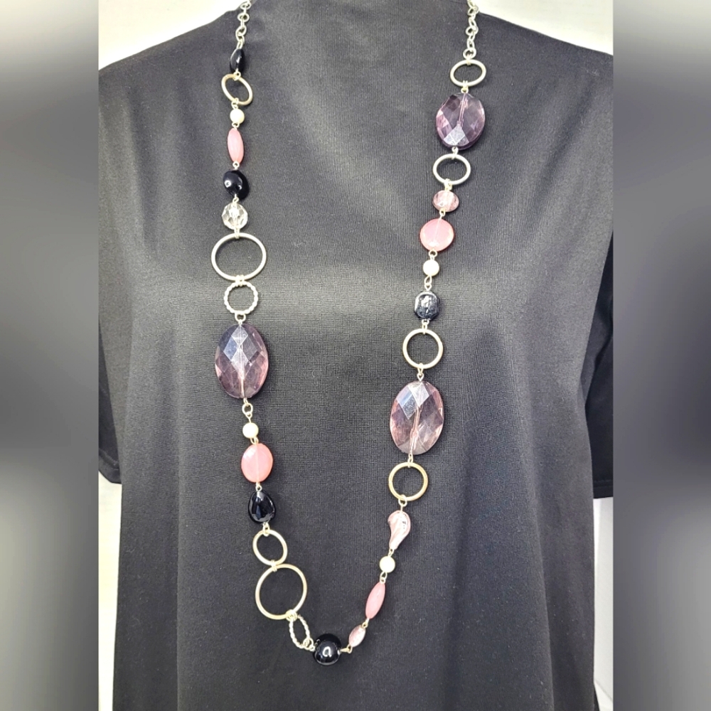 Costume Jewelry Necklace Feminine Colors 40inches